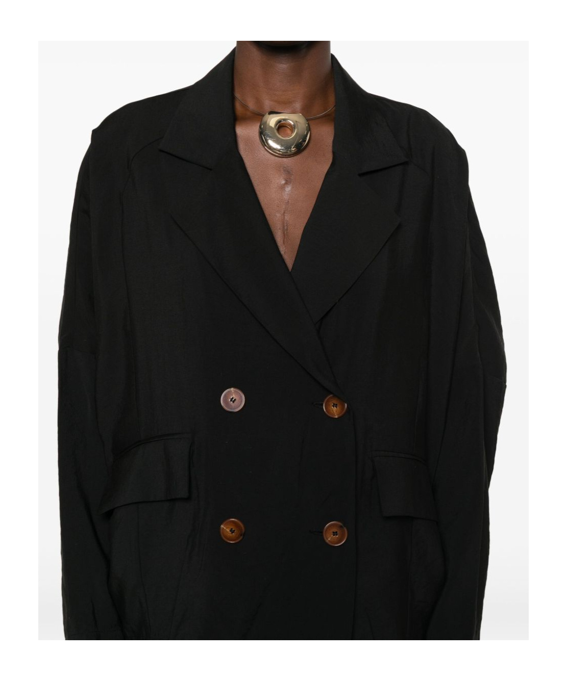 ALYSI DOUBLE-BREASTED BLAZER 