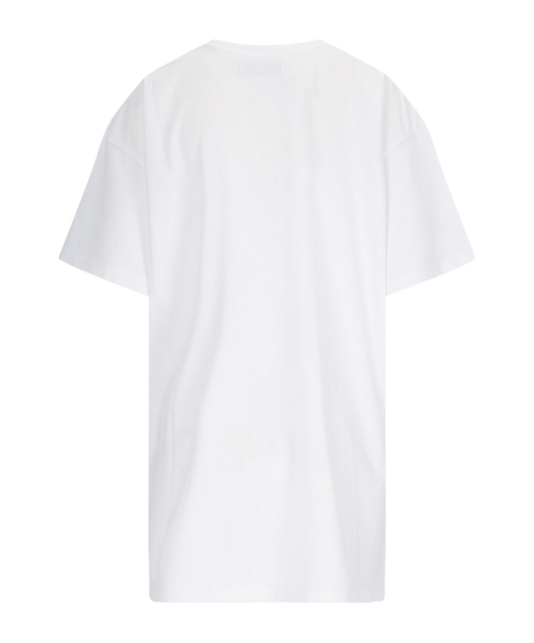 Vivienne Westwood Short-sleeved Cotton T-shirt With Abstract Graphic Design In White