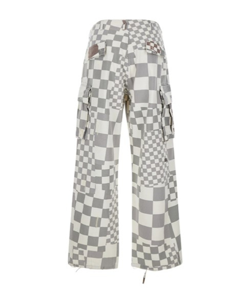 Shop Erl Belt-loop Casual Pants In Gray