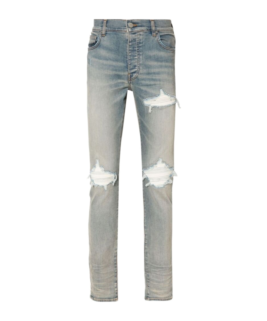 Shop Amiri Belt-loop Jeans In Multicolor