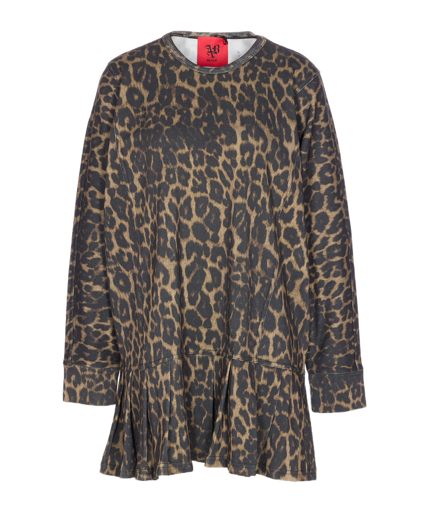 Aniye By Leopard Print Mini Dress In Animal Print