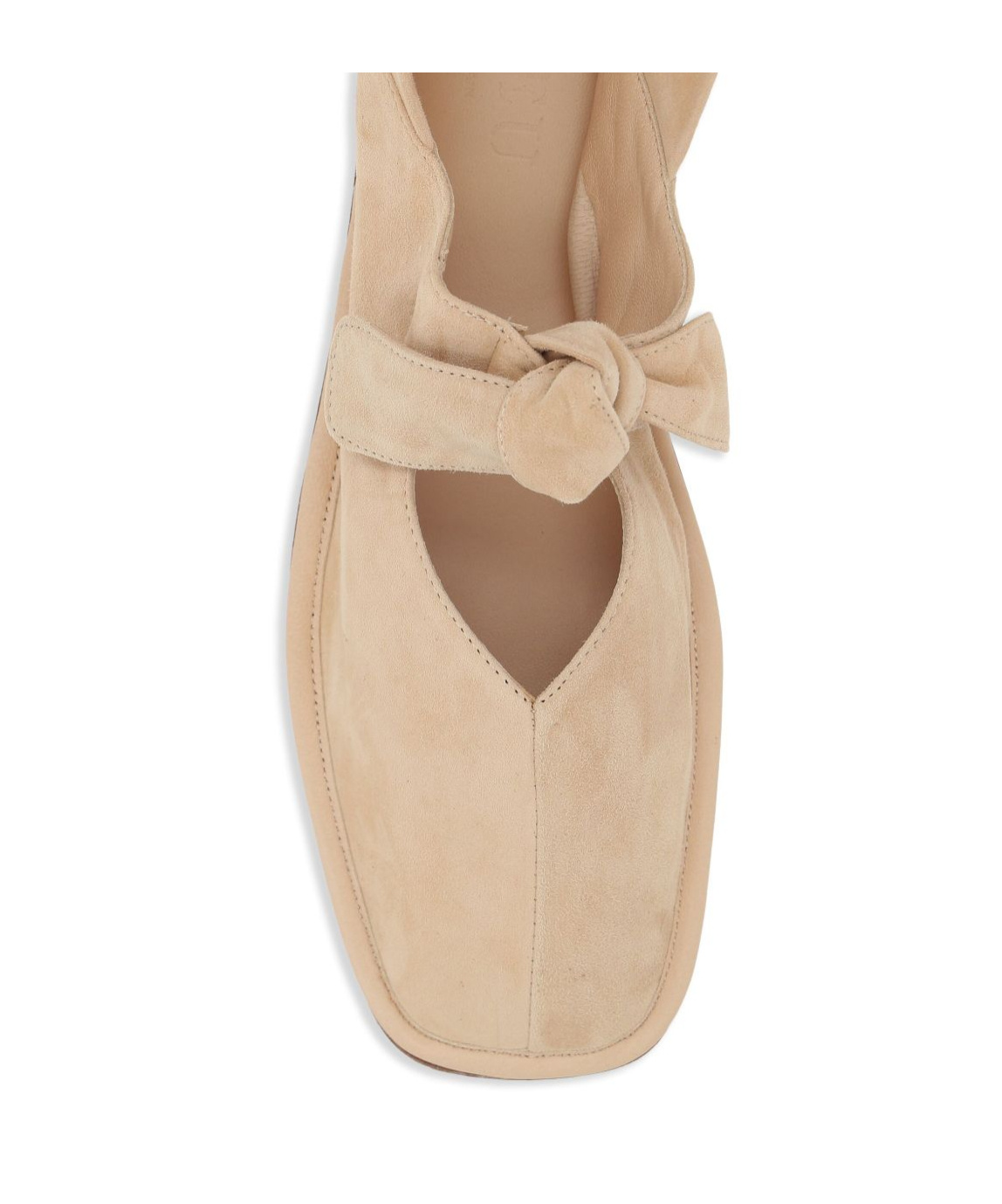 Hereu Llasada Ballet Flats In Beige