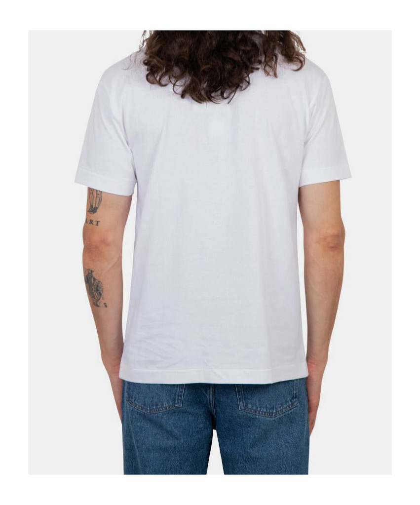 Comme Des Garçons Play Comme Des Garcons Play Camouflage Large Small Short Sleeve White