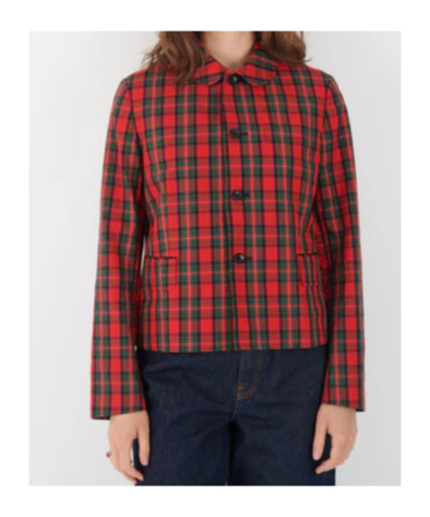 COMME DES GARÇONS CHECK CASUAL JACKET