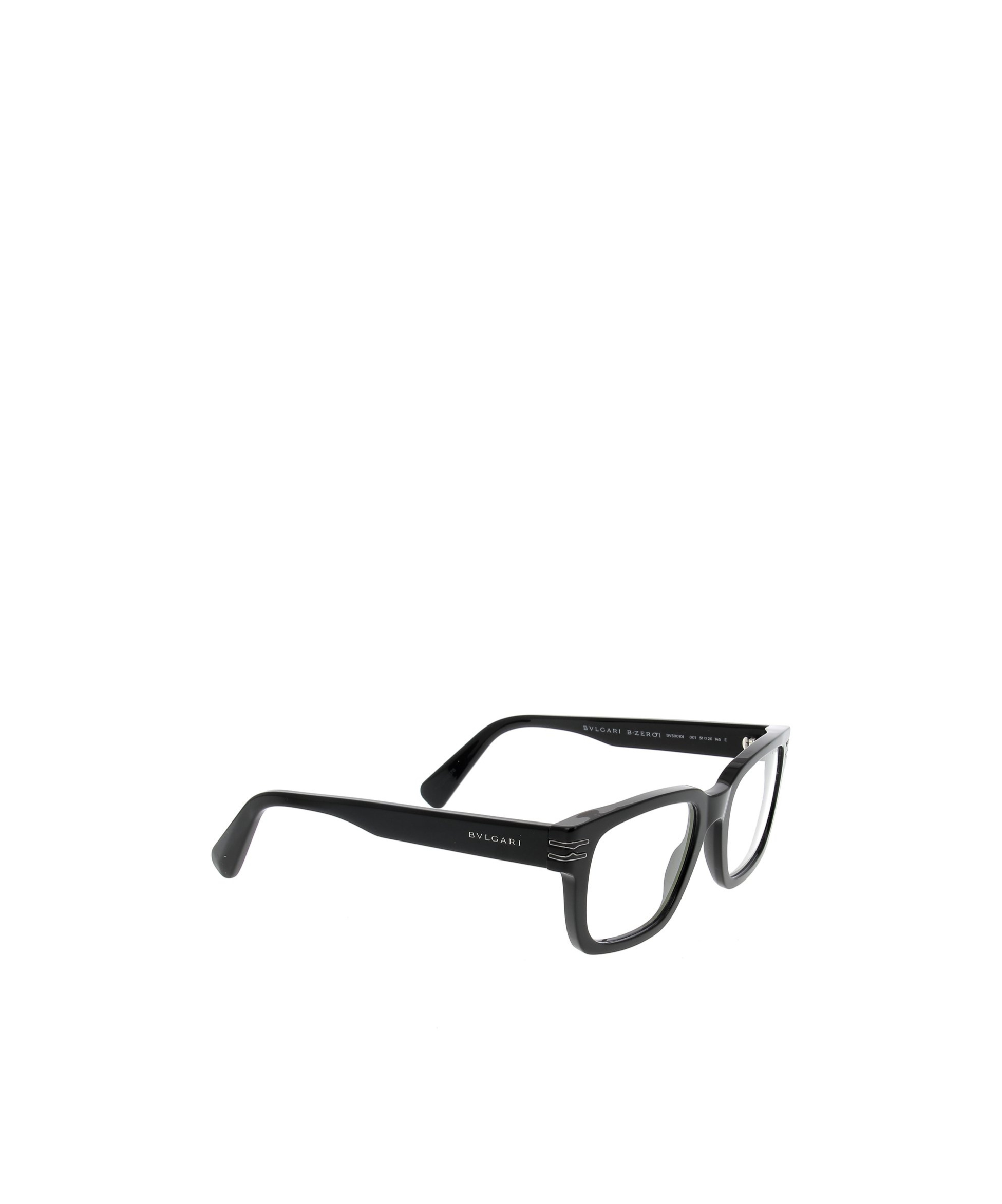 Bvlgari Bulgari Rectangular Frame Glasses In Black