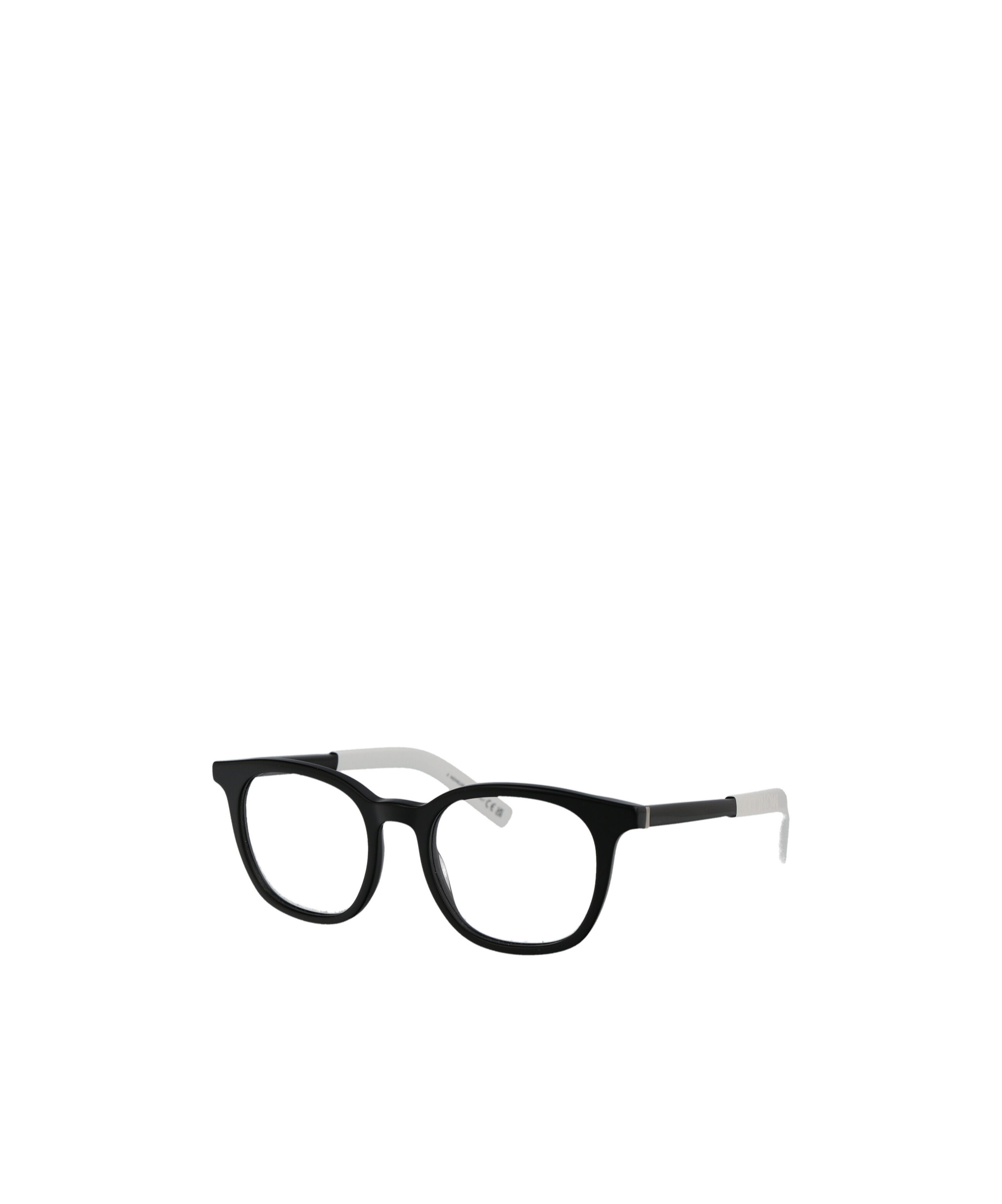 Moncler Ml5207 Two-tone Square-frame Glasses In Black