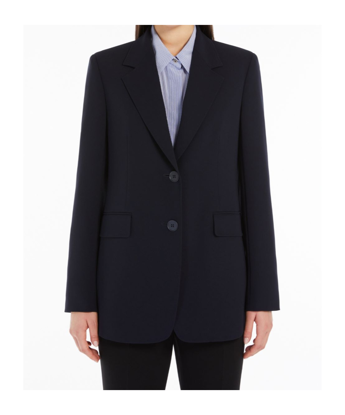 Max Mara Single-breasted Cady Blazer