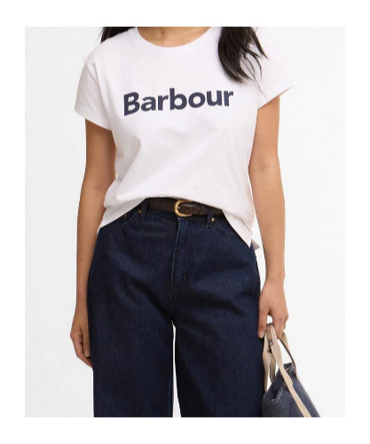 Barbour Hartland T-shirt In White