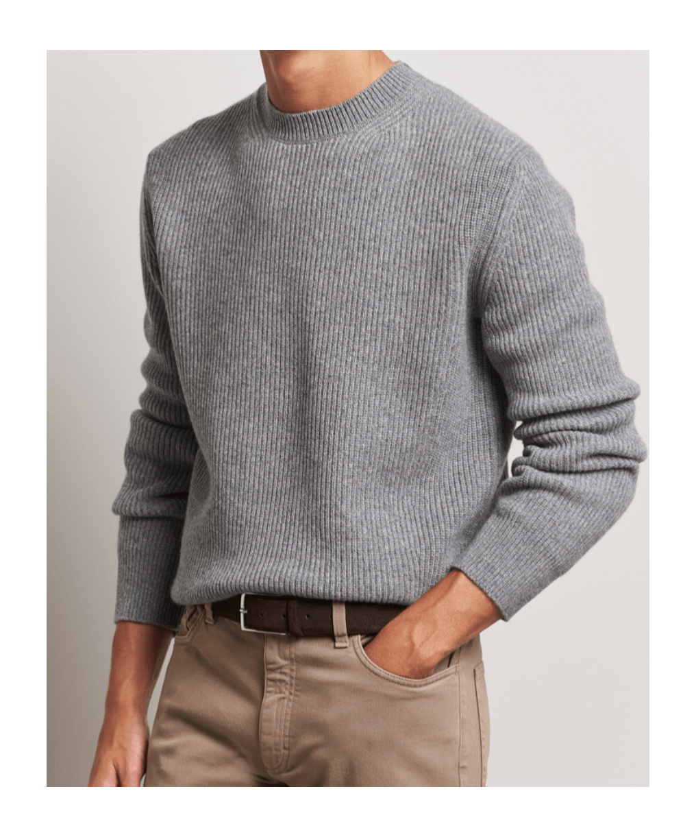 Zegna Oasi Cashmere Man Sweater Grey Size 40 Cashmere In Gray