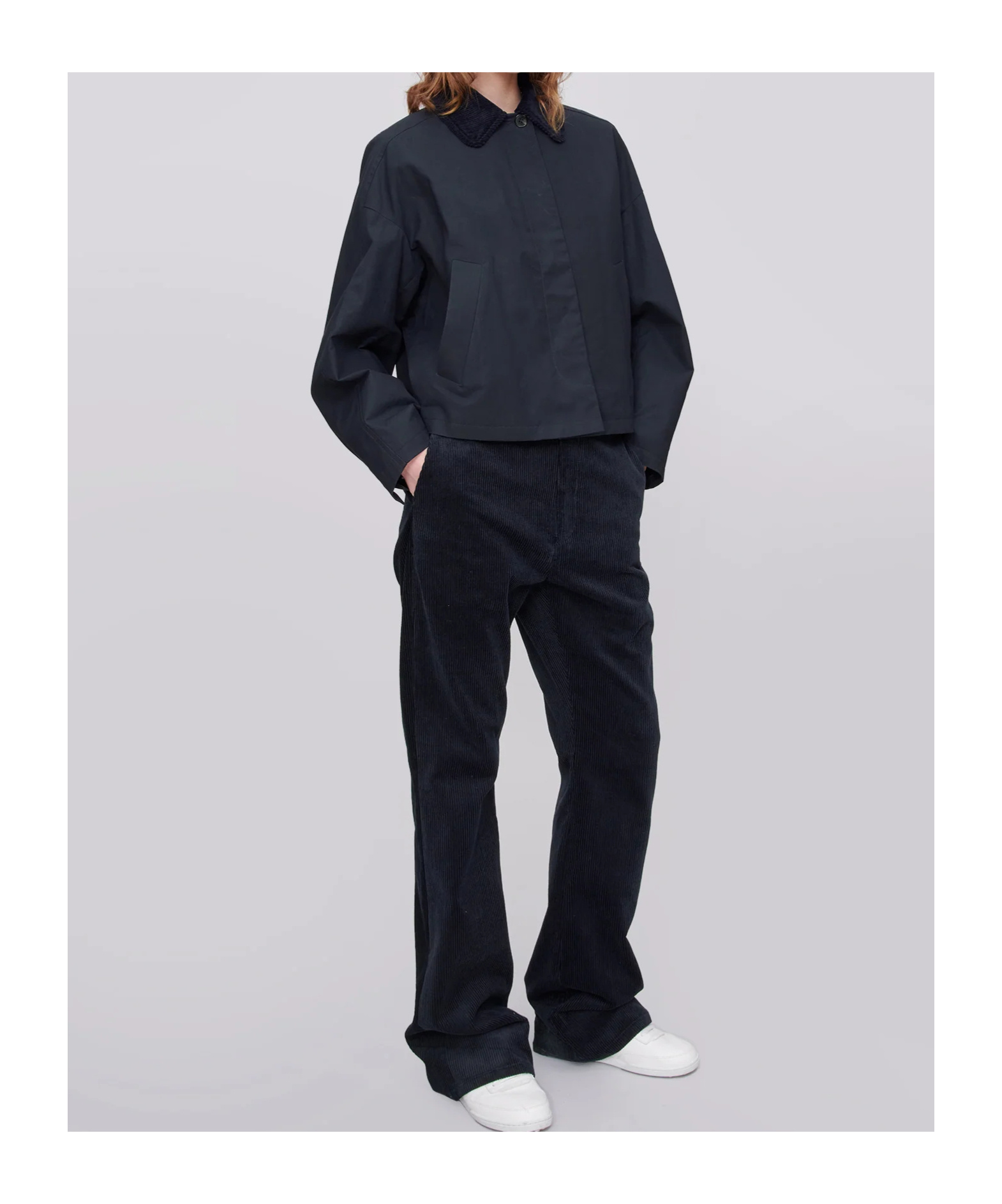 Apc A.p.c. Long-sleeved Jacket In Blue