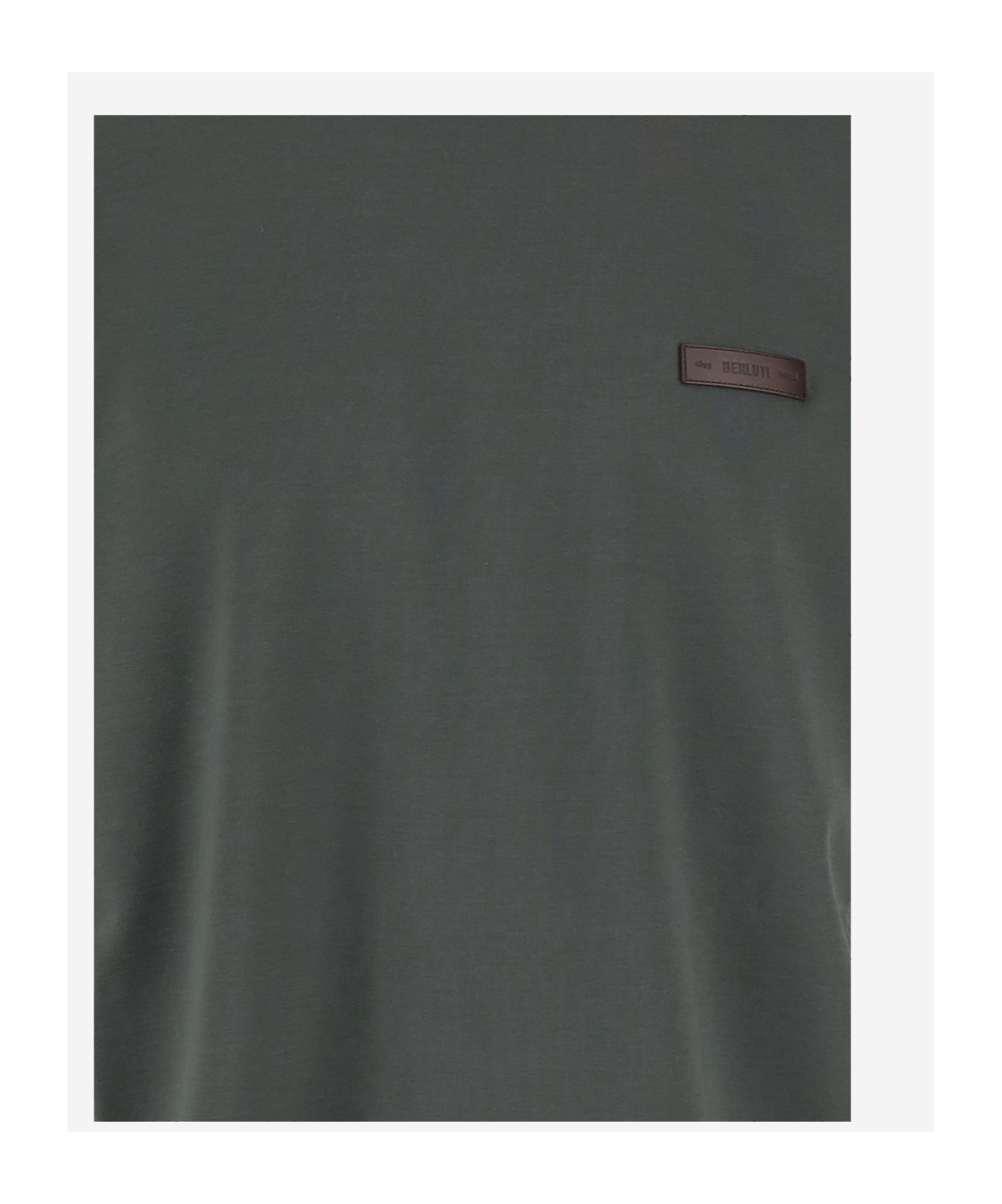 Berluti Crew Neck T-shirt In Black