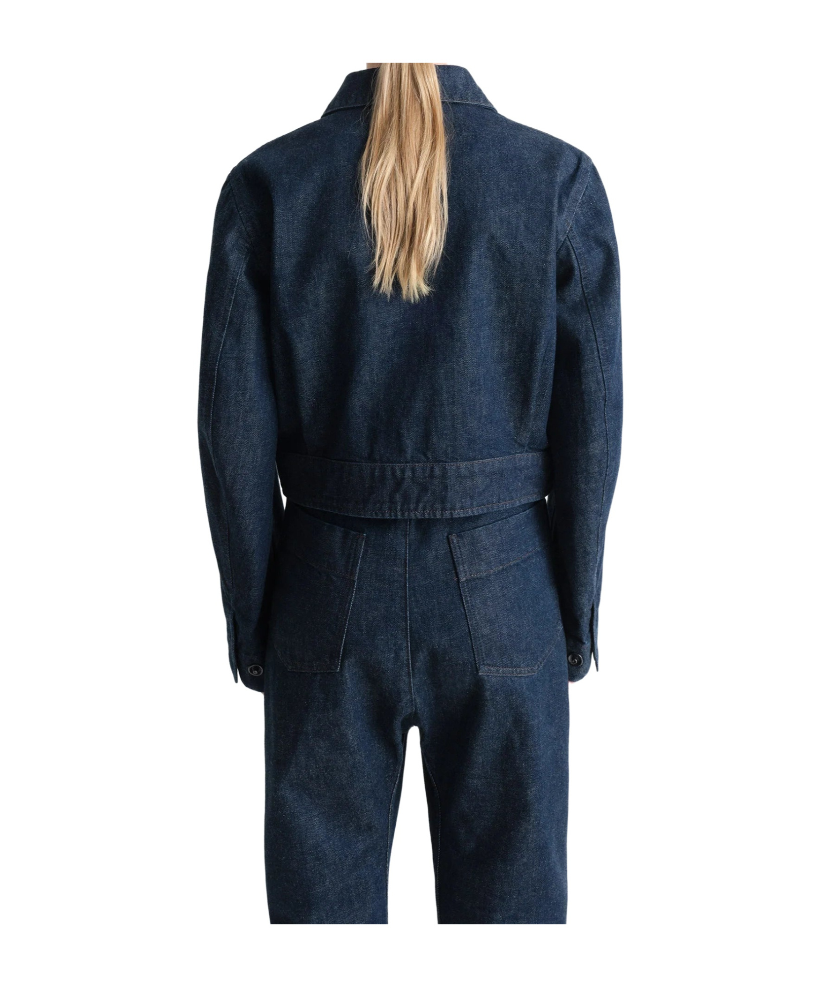 Lemaire Two Pocket Cropped Jacket In Black