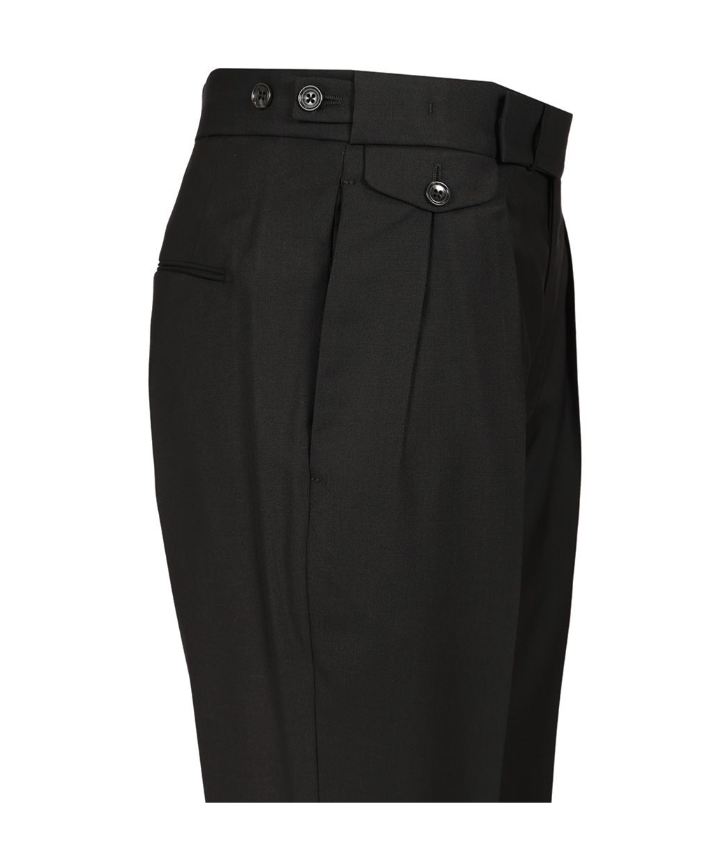 Tagliatore Garcon Con Elastico Tela Trousers Black In Black