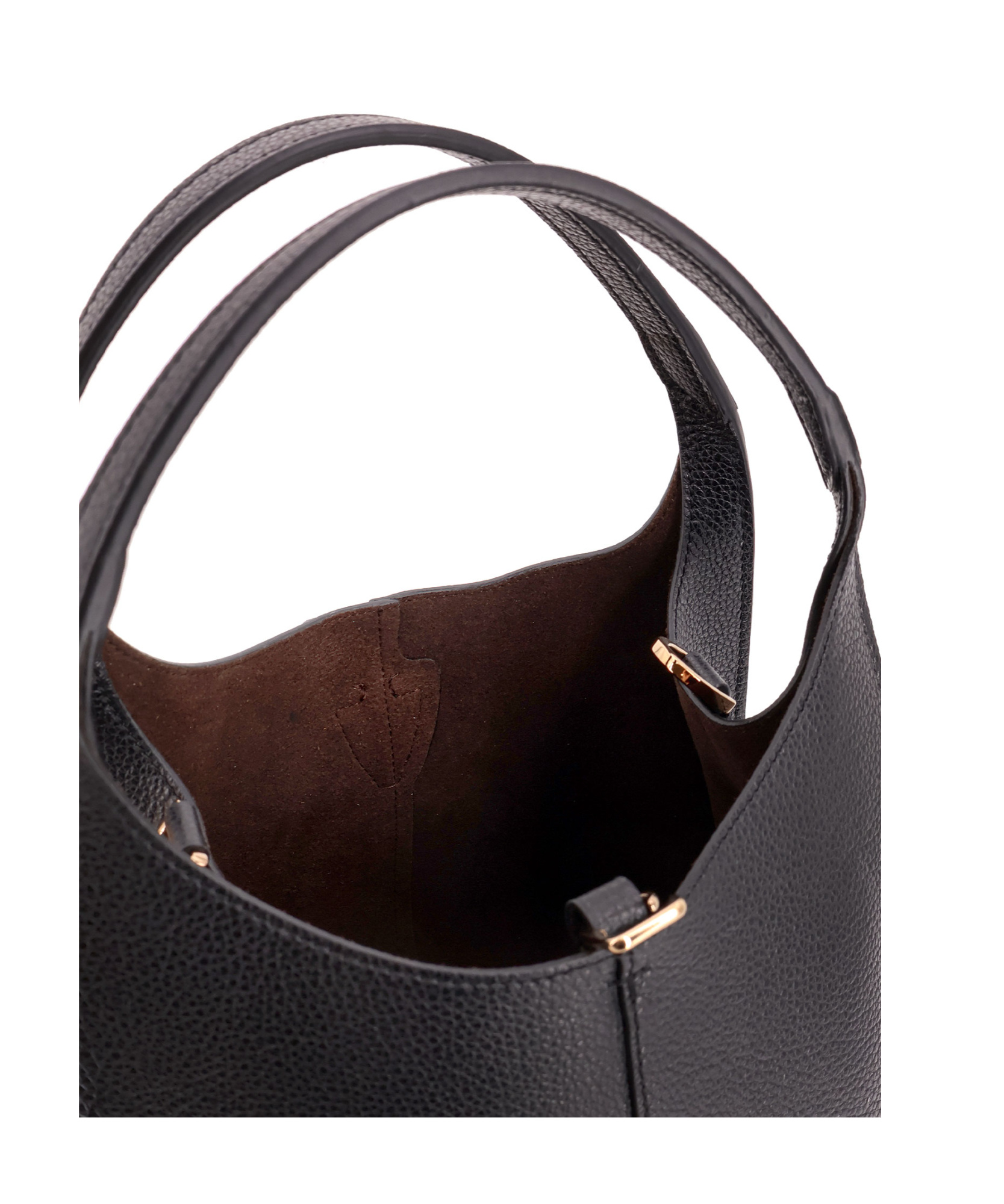 Tod's Double Handle Shoulder Bag In Black