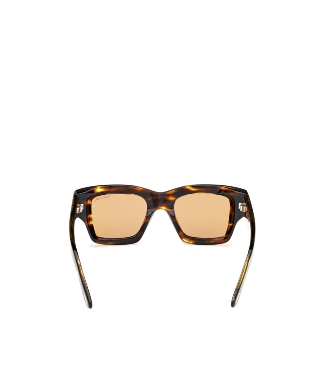 Shop Tom Ford Eyewear Ilias Square Frame Sunglasses In Nude