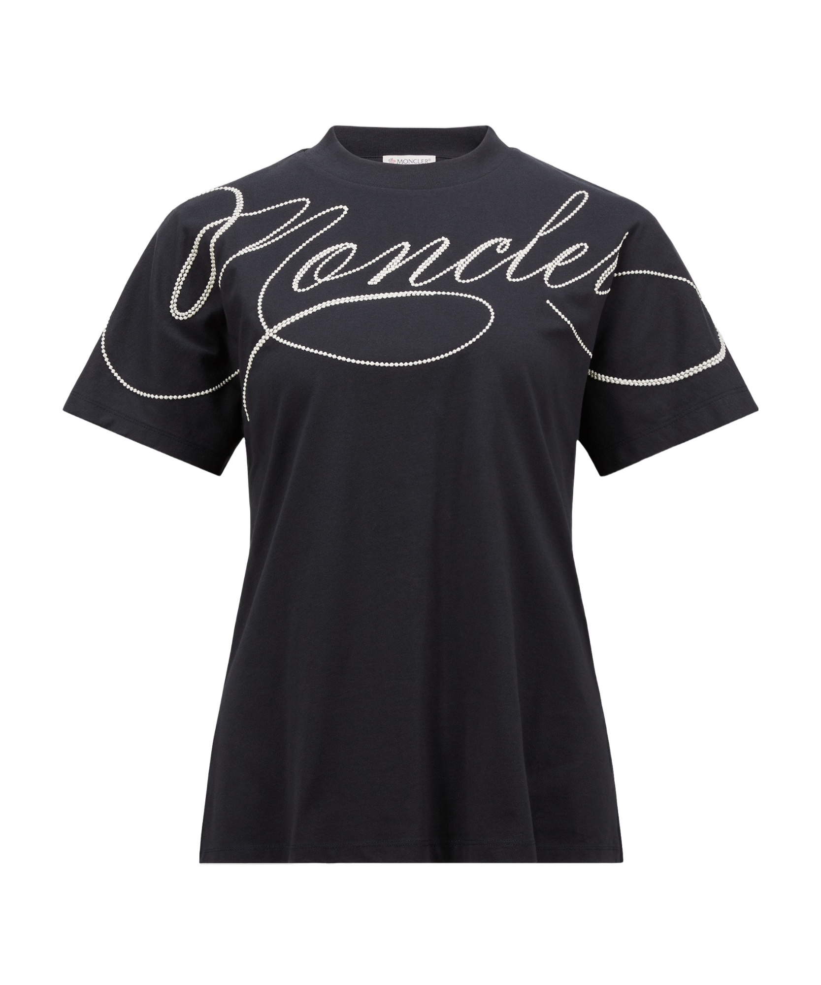Moncler Short-sleeved T-shirt In Blue