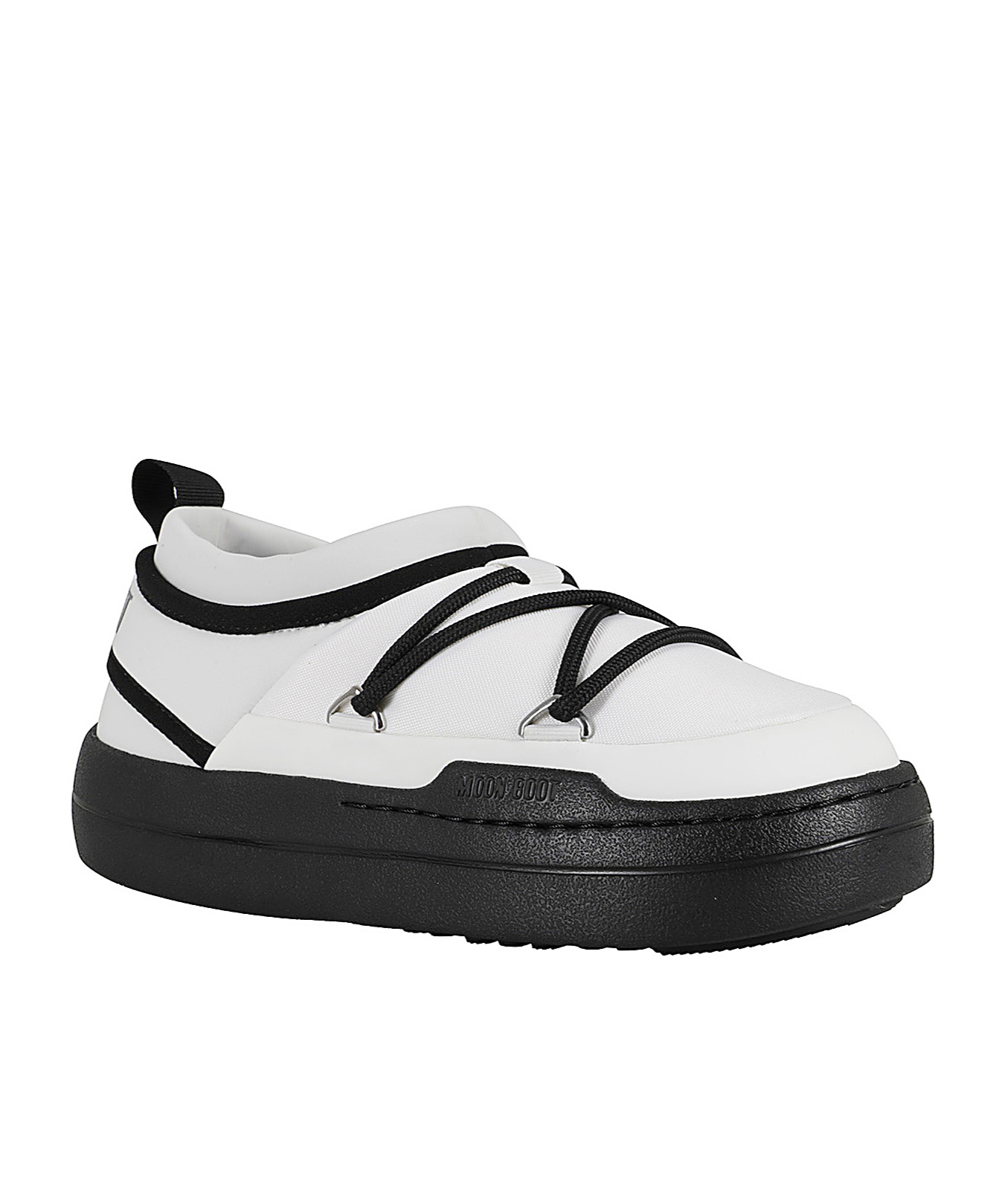 Moon Boot Park Icon Logo-print Sneakers In Black