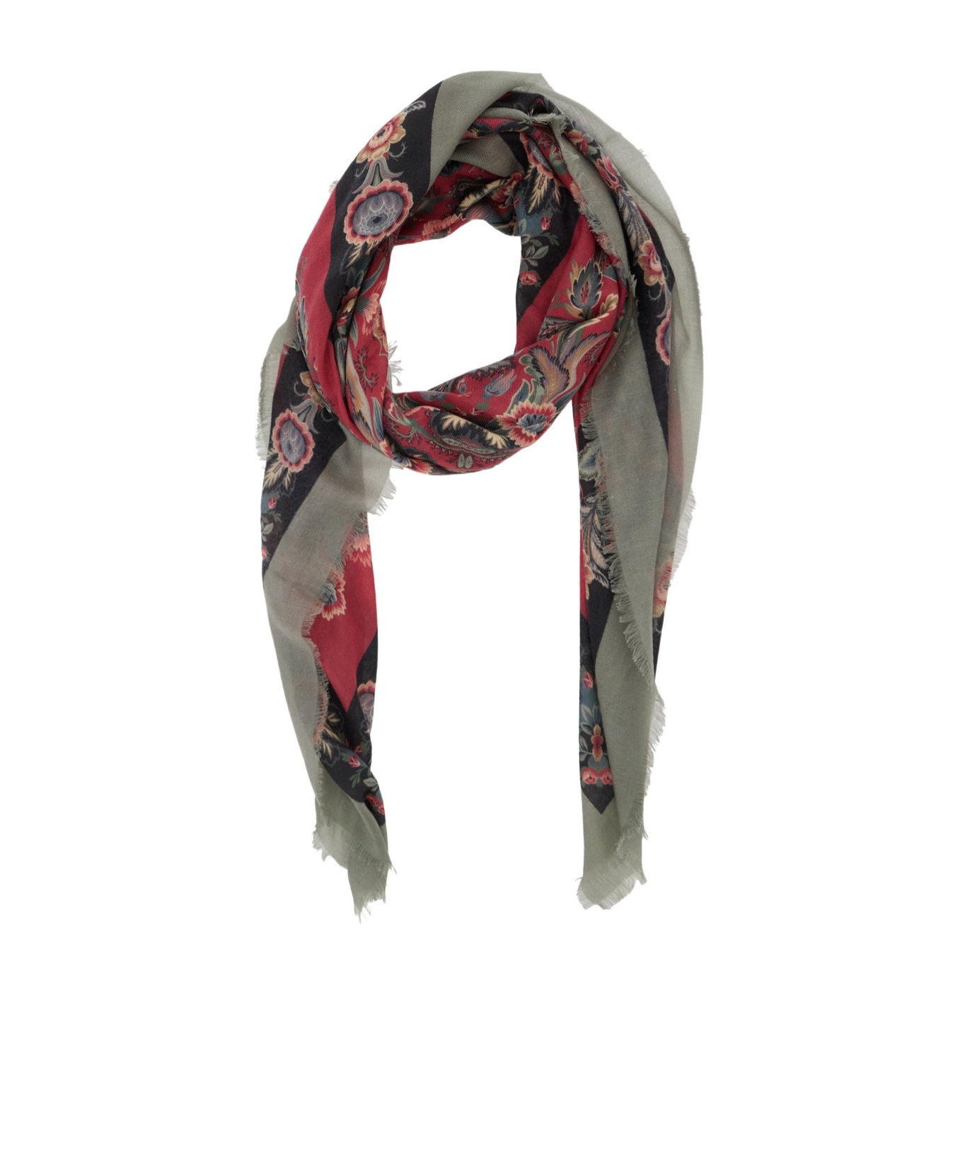 Etro Floral Pattern Scarf