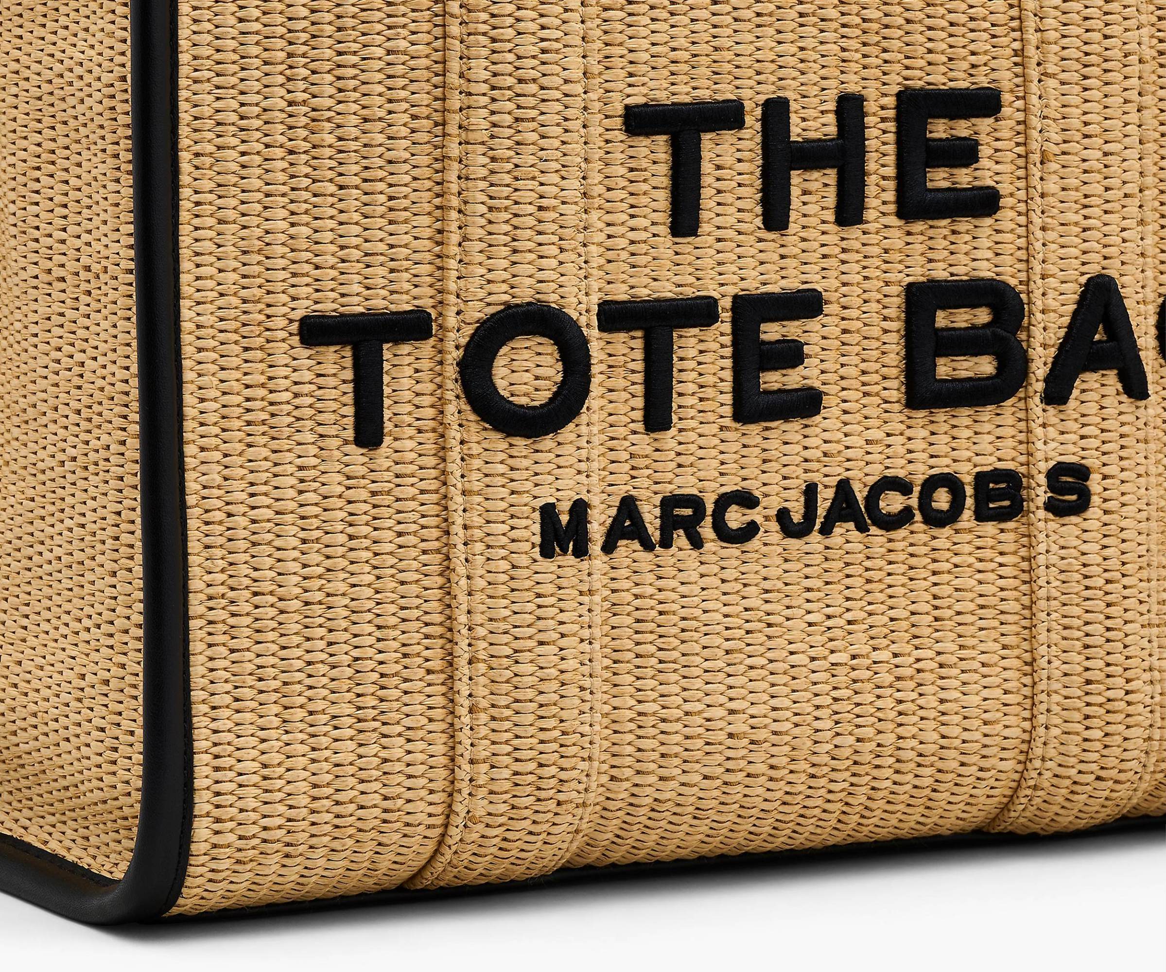 Marc Jacobs The Medium Woven Top Handle Bag In Nude