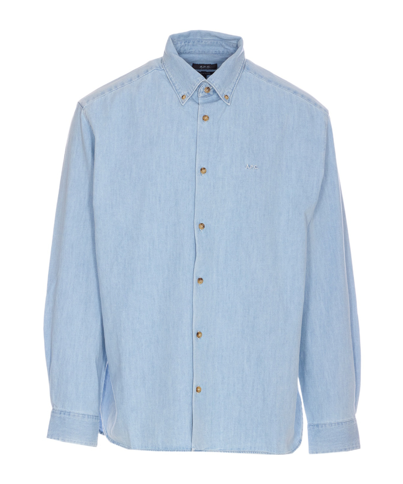 Apc A.p.c. Chemise Mathias In Blue