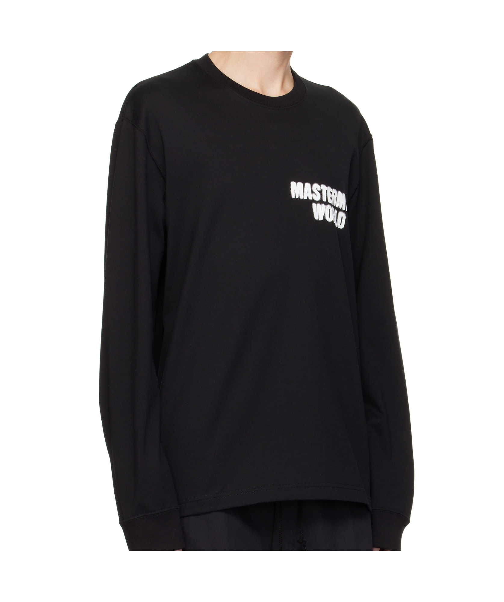 Mastermind Japan Graphic Print T-shirt In Black