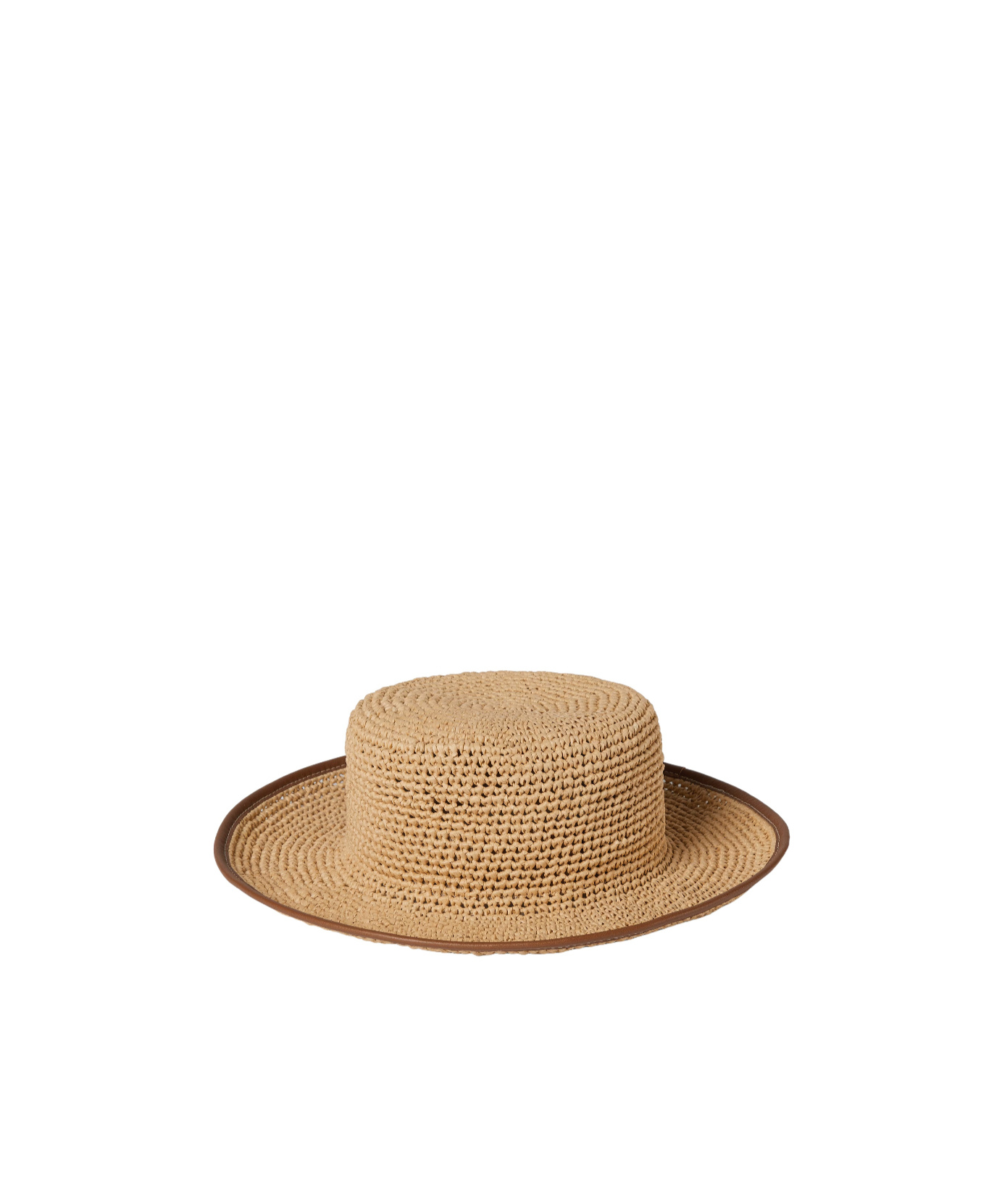 Gucci Straw Boater Hat