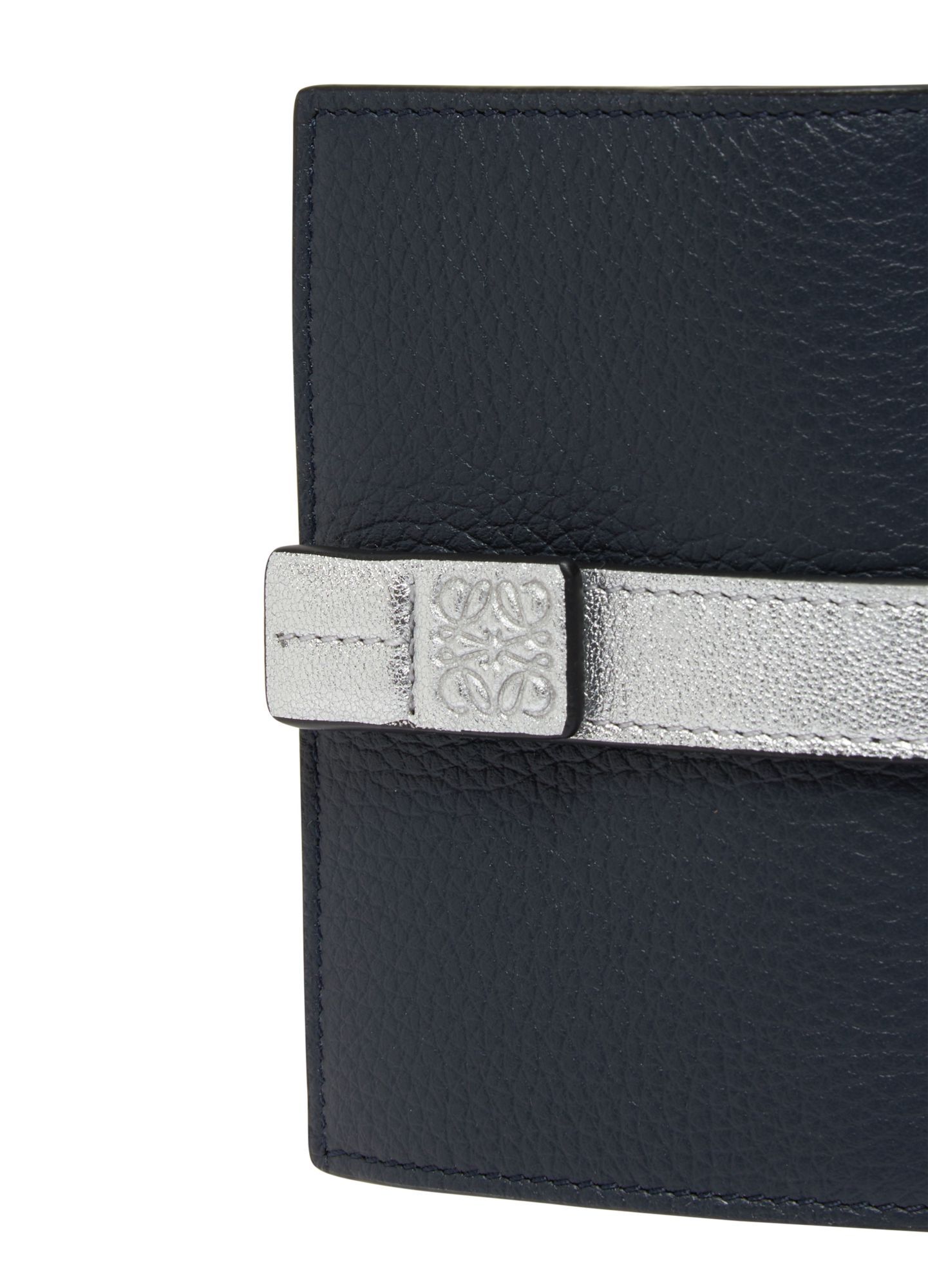 Loewe Folding Wallet In Black