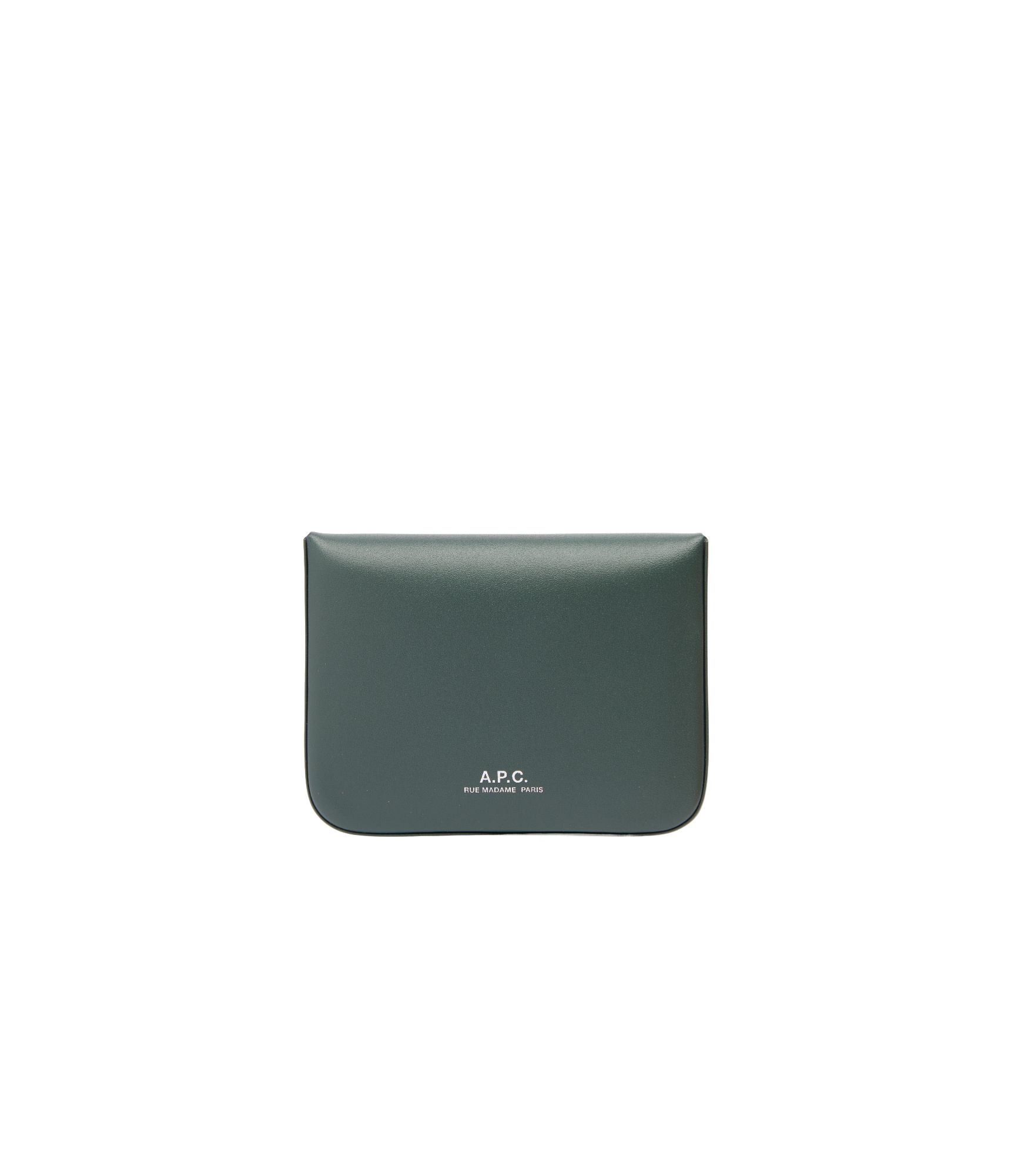 Apc Josh Coin Purse In Green