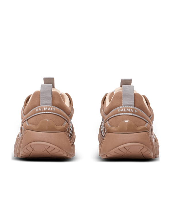 Balmain Cosmic Dust Suede Trainers