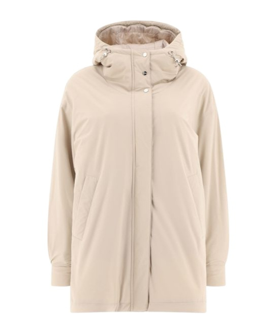 Herno A-shape Jacket In Nude