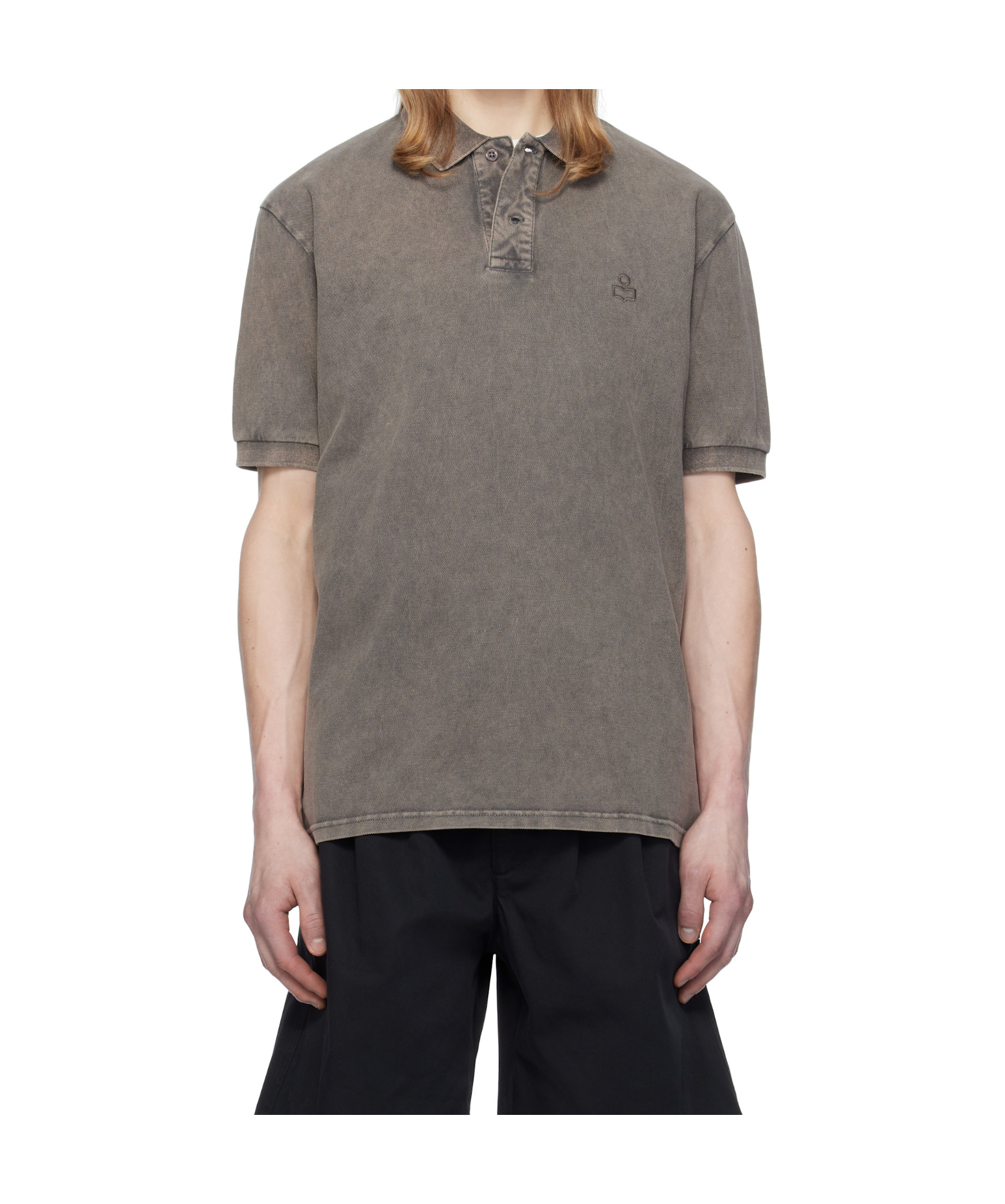 Isabel Marant Gray Afko Polo In Gray