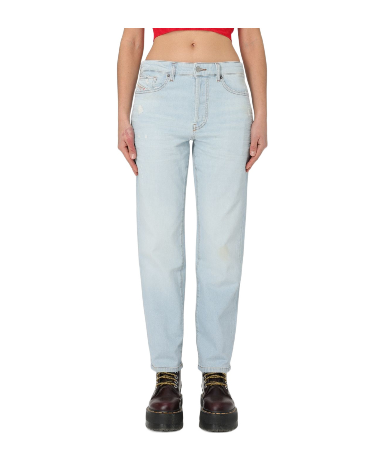 Diesel Belt-loop Jeans In Multicolor