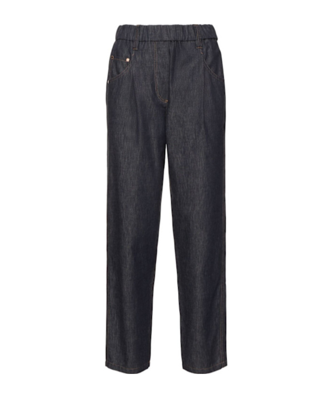 Brunello Cucinelli Lightweight Denim Five-pocket Trousers