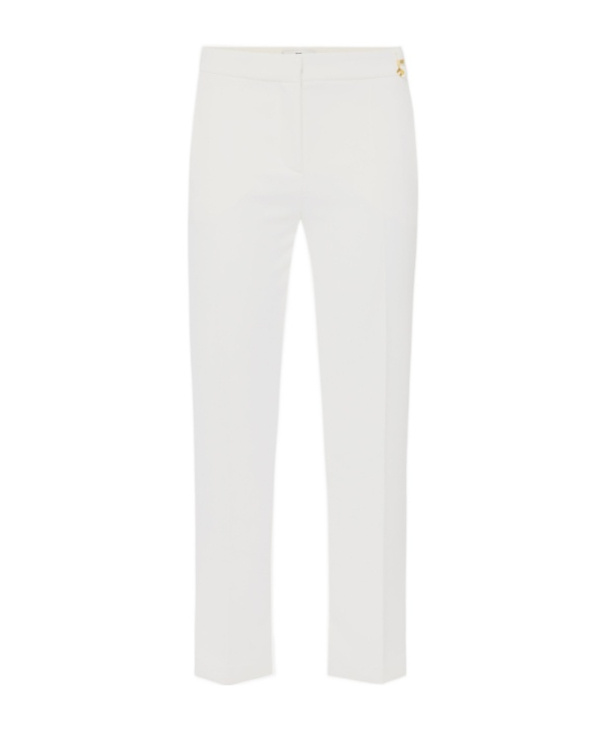 Elisabetta Franchi Pant In White