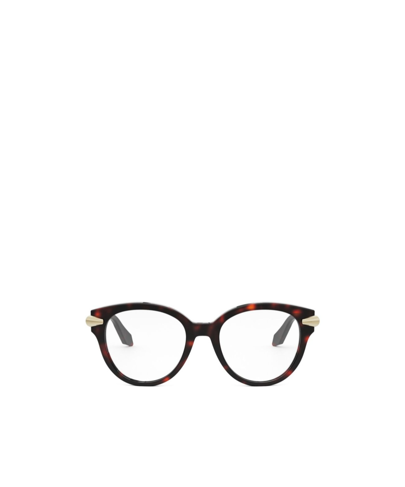 Bvlgari Bulgari Round Frame Glasses In Multi