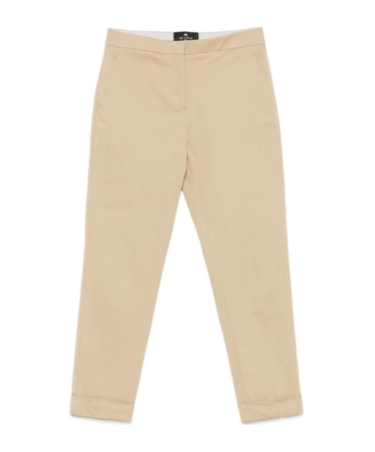 Etro Tailored Trousers In Nude