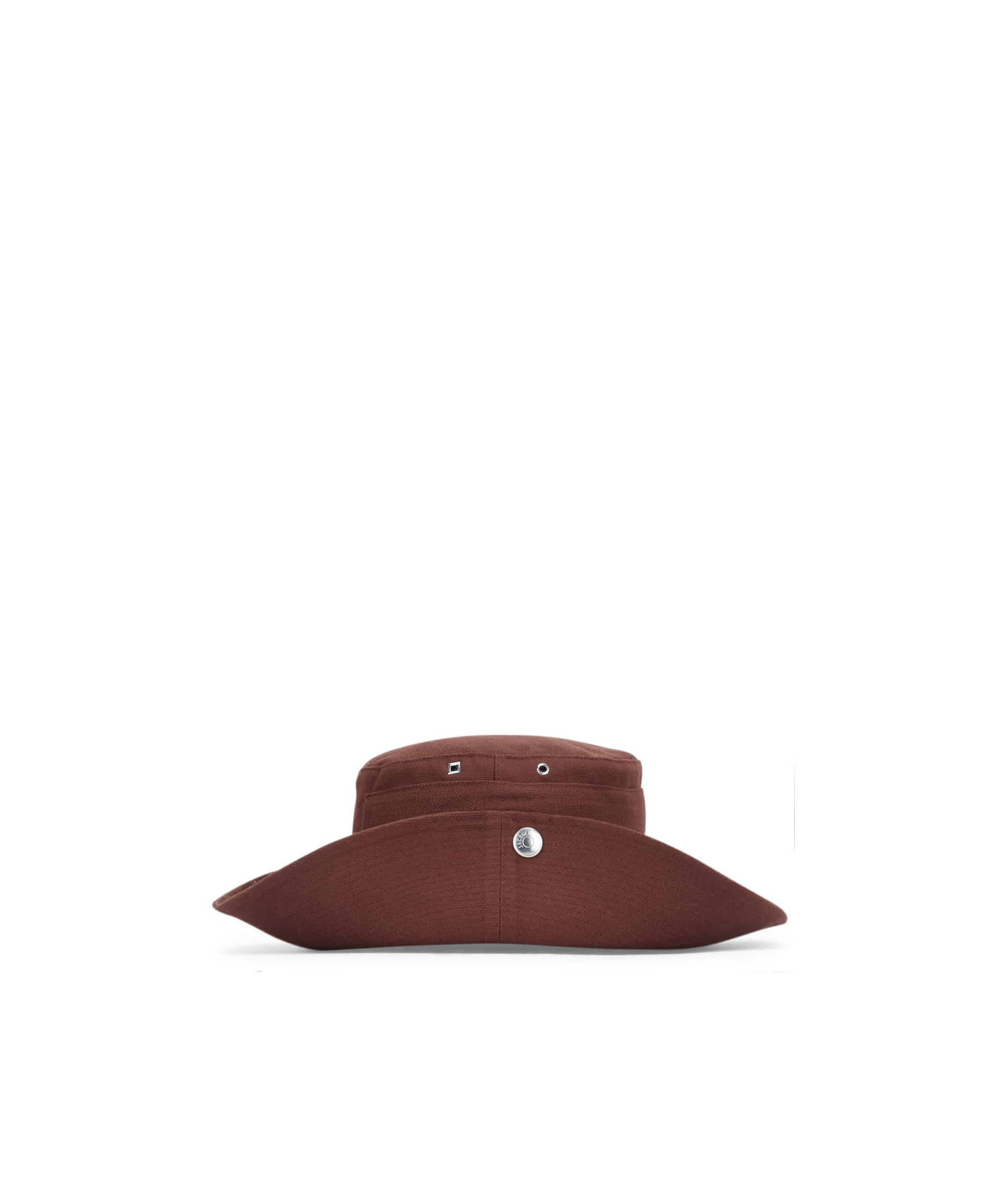Jacquemus The De-nîmes Denim Bucket Hat In Red