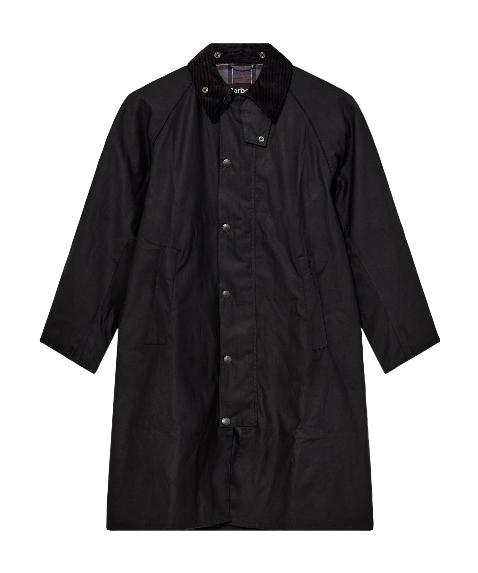 Barbour Long-sleeved Casual Jacket In Black