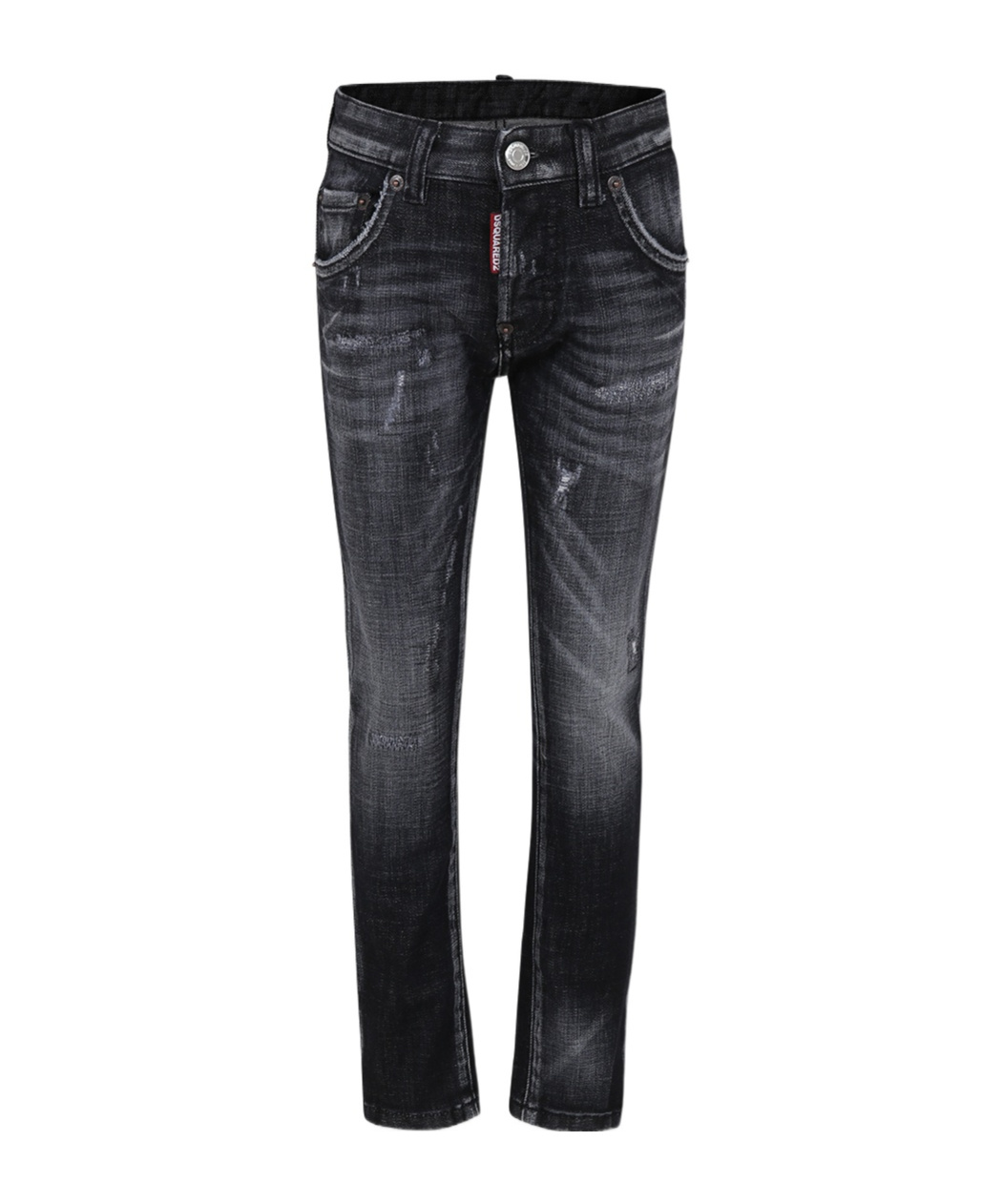 Dsquared2 Belt-loop Jeans In Black