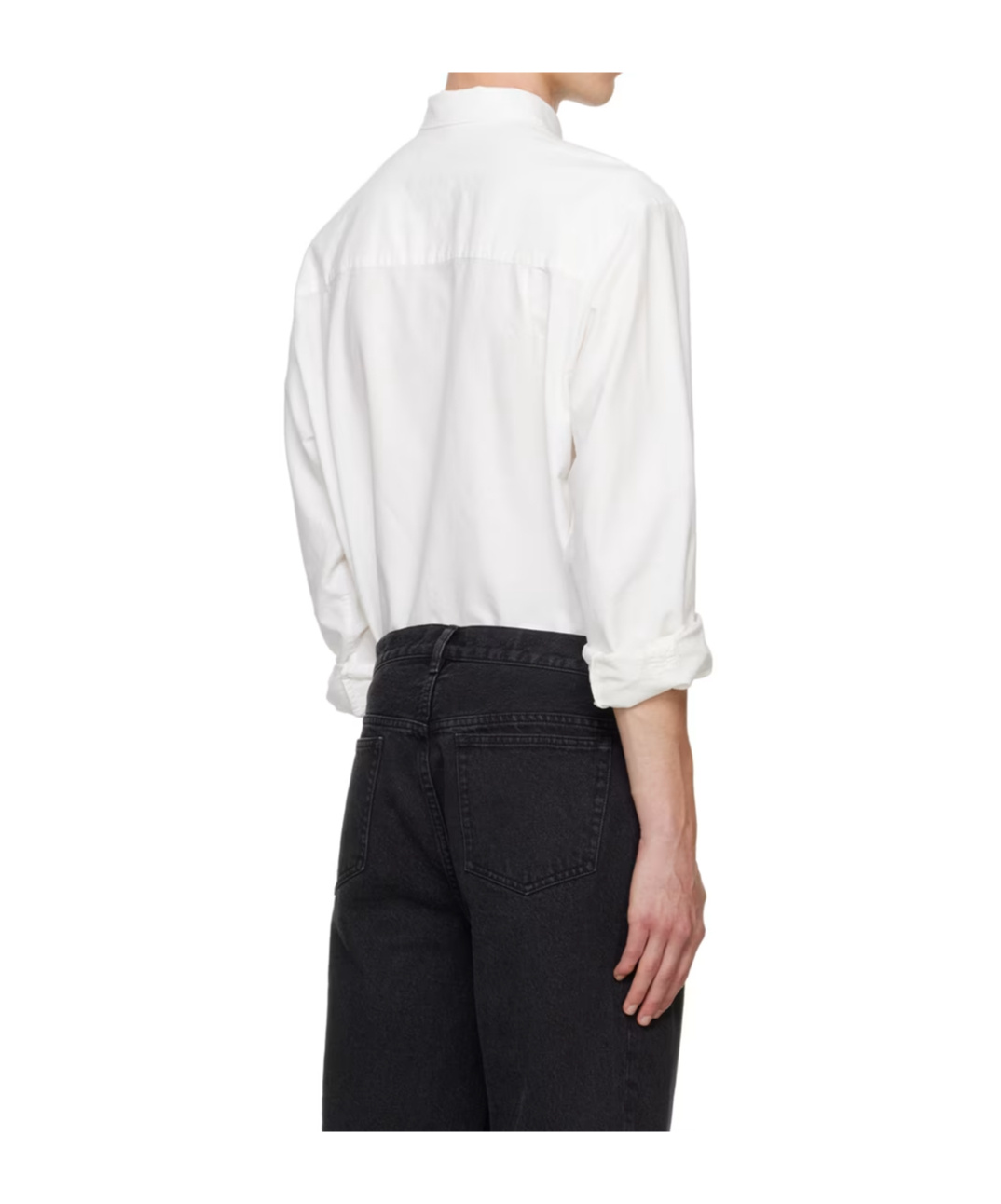 A.p.c. Classic Button-down Shirt With Subtle Logo Detail In Multi