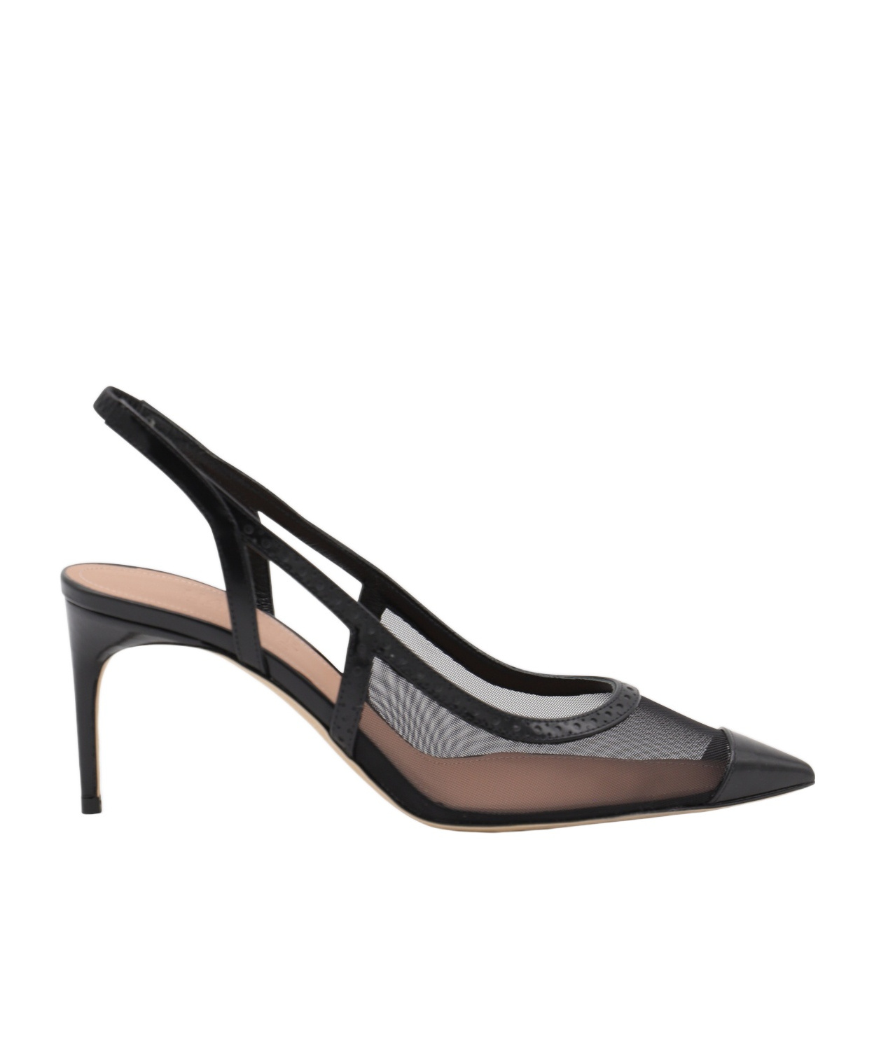 Malone Souliers Pointed High-heeled Sandals In Black