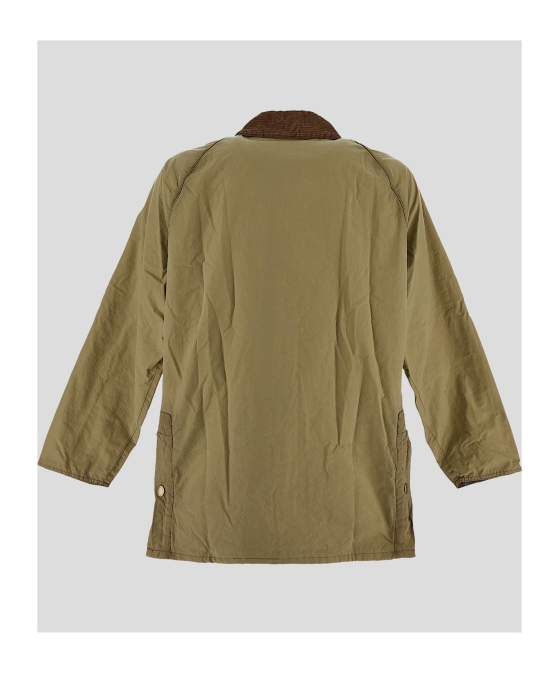 Barbour Bedale Washed Wax Jacket Aw25 Wax Cor Outw In Green