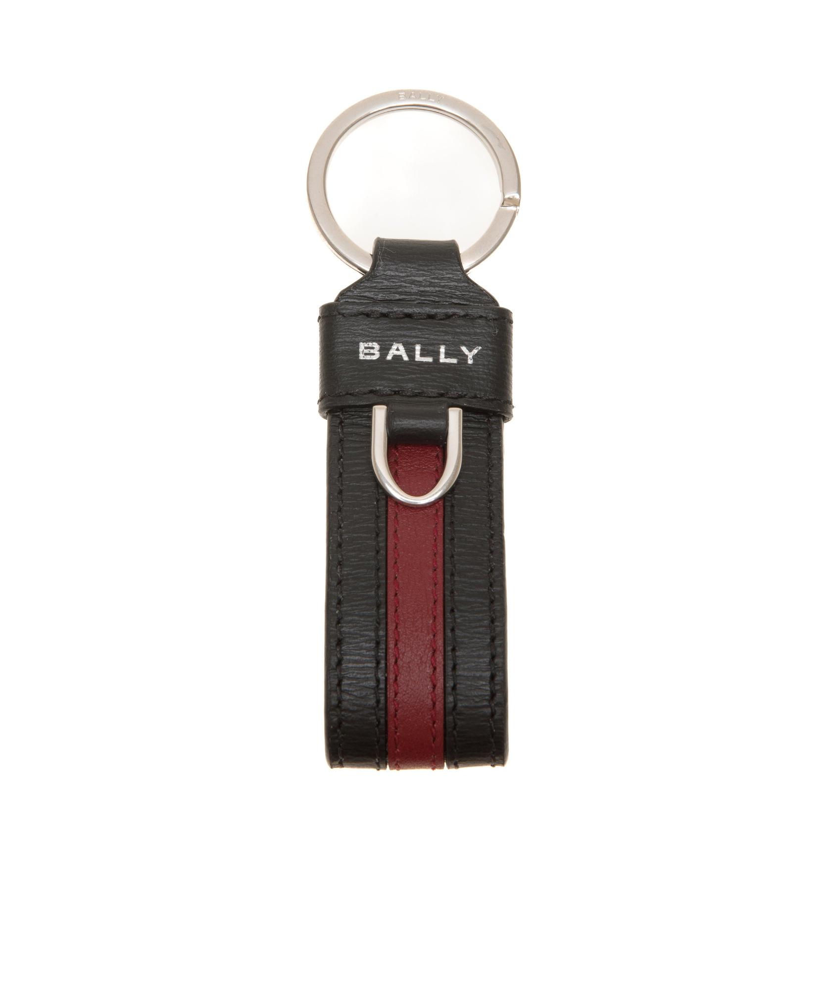 Bally Logo Keychain In Black