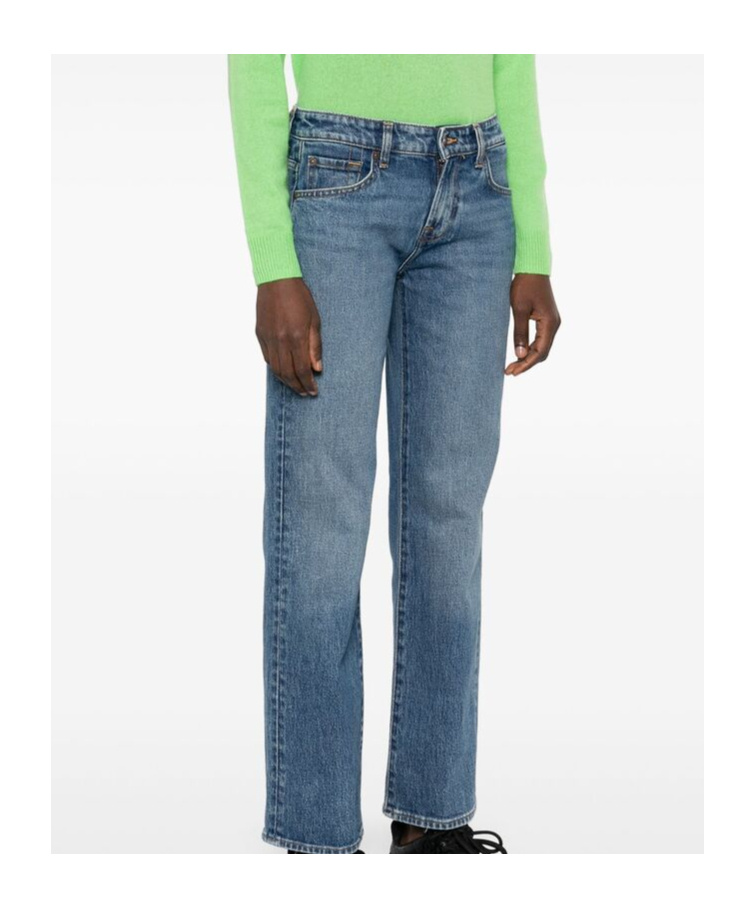 7 FOR ALL MANKIND BELT-LOOP JEANS