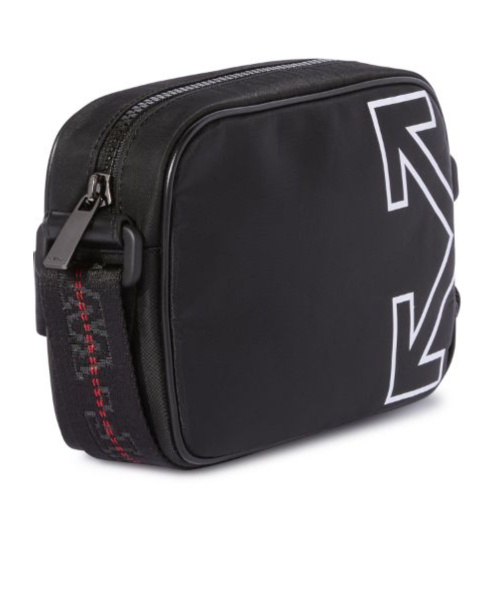 Off-white Heritage Messenger Bag In Black