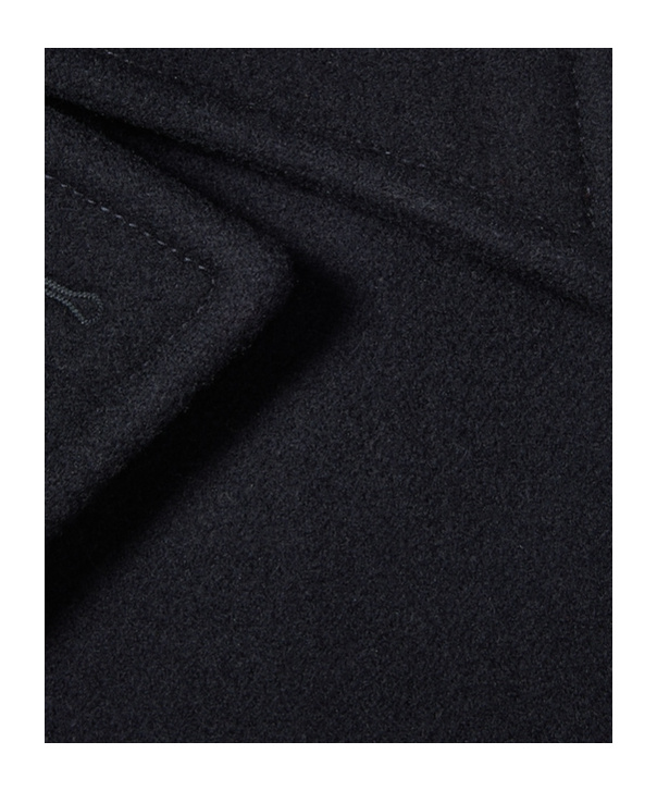 Gucci Wool Double-breasted Overcoat In Black