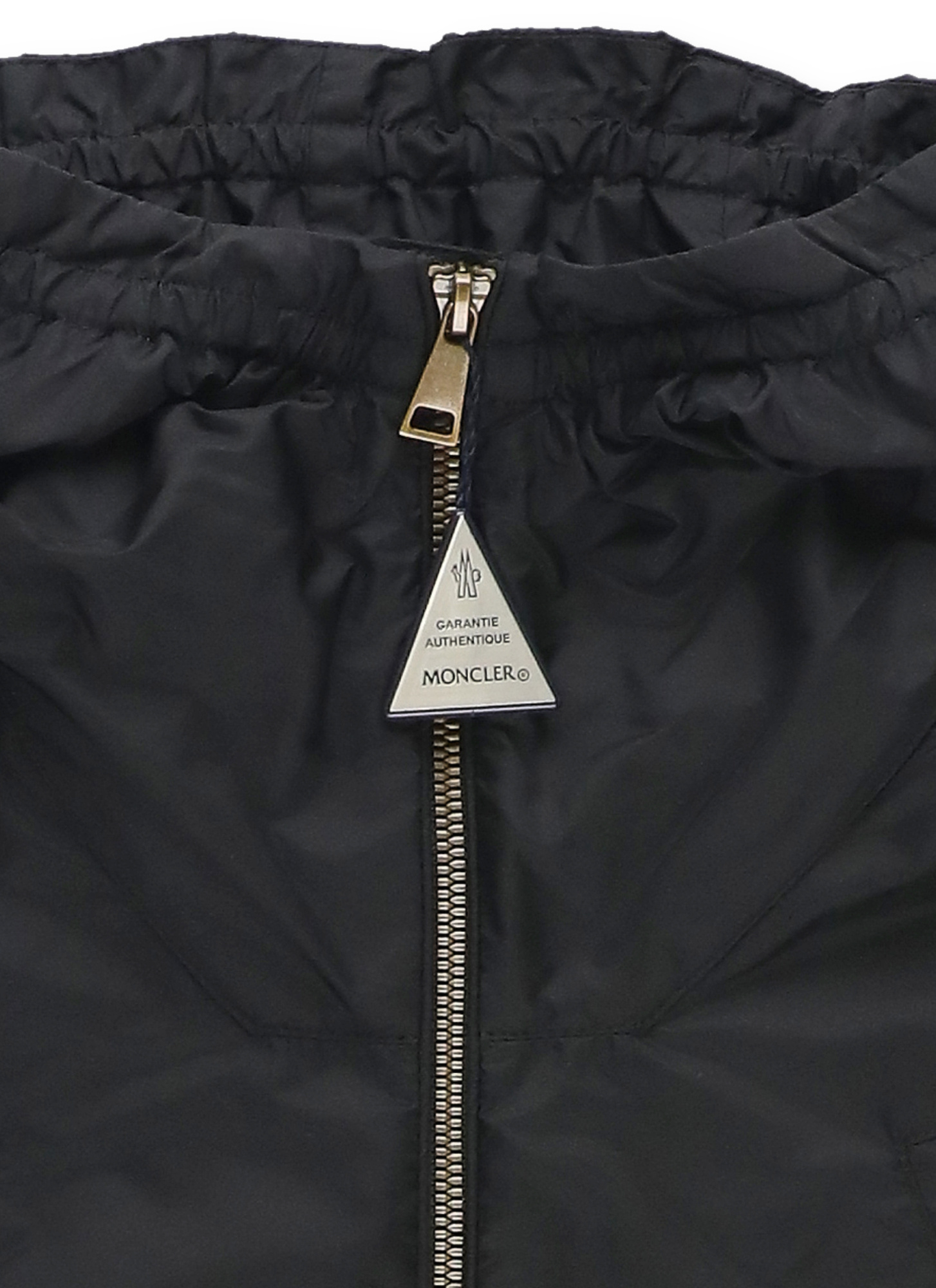 Moncler Hooded Waterproof Jacket In Black