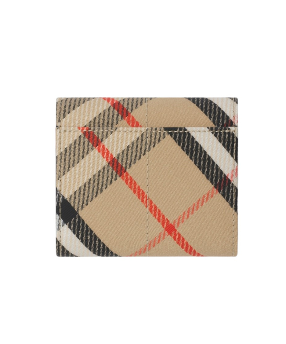 Shop Burberry Vintage Check-print Snip Wallet In Multicolor