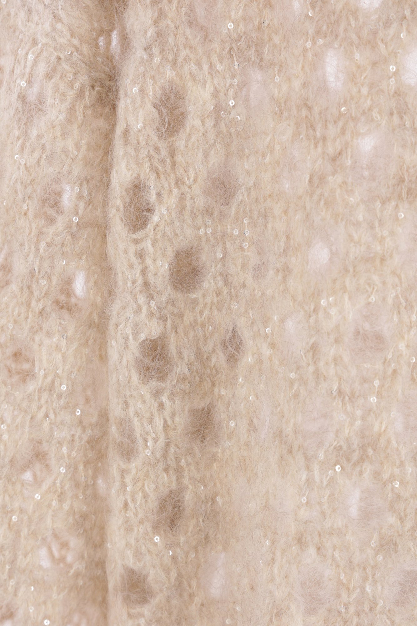 Brunello Cucinelli Sequin-embellished Knitted Jumper In Neutral
