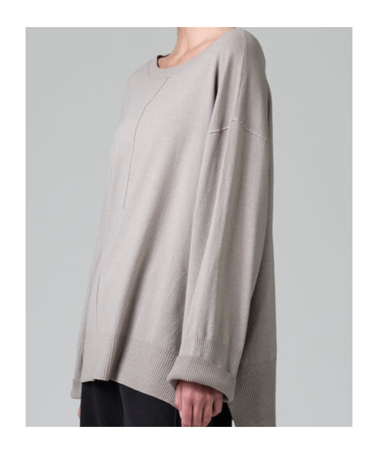 Transit Crew-neck Sweater In Gray
